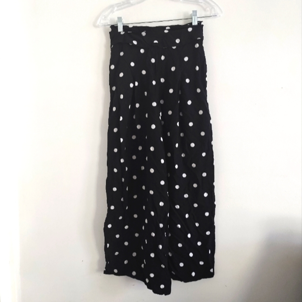 Urban Outfitters Coco Polka Dot Culotte Wide Pants - Picture 3 of 8
